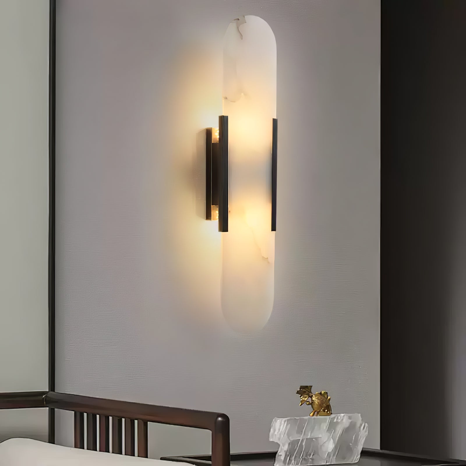 Corenil Wall Lamp Luxury Alabaster