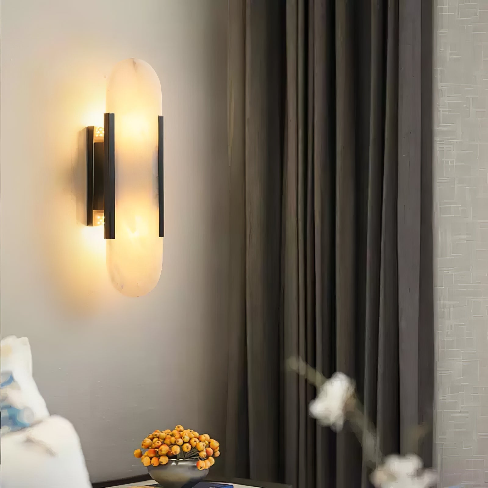 Corenil Wall Lamp Luxury Alabaster