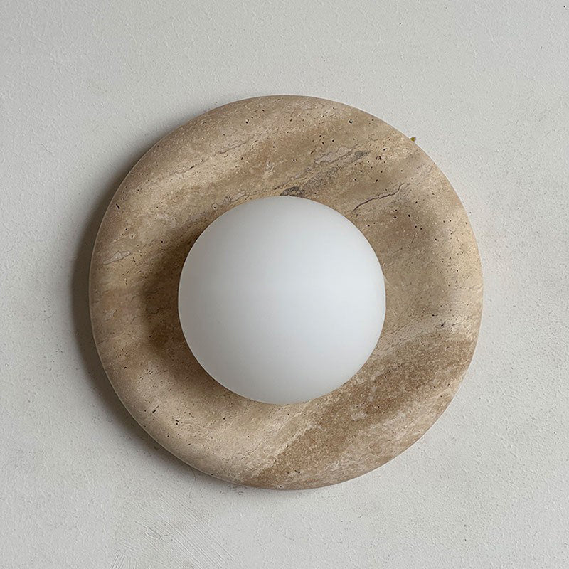 Hako Marble Indoor Wall Sconce
