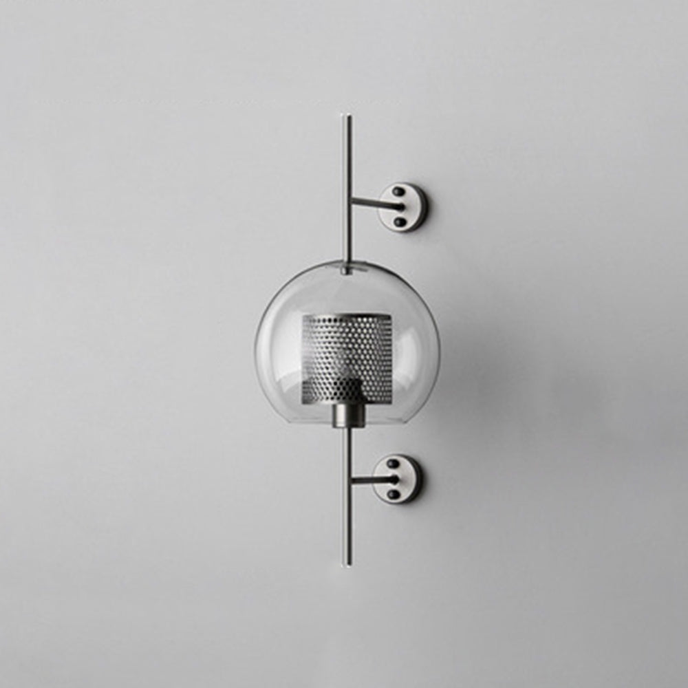 Seniq Industrial Classy Global Clear Glass Wall Lamp