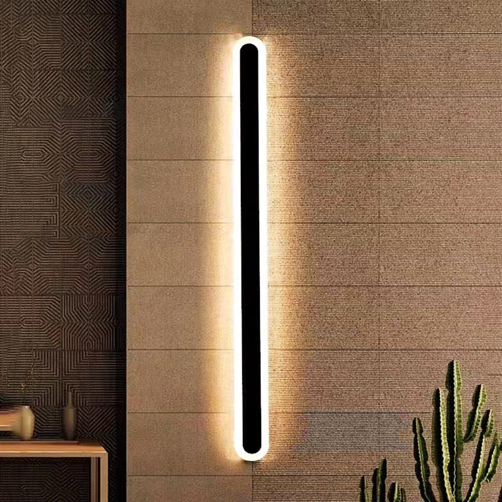 Rio Outdoor Wall Lamp Linear Oval