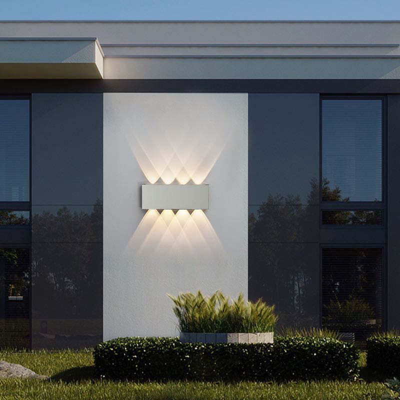 Nirex Wall Lamp Modern Rectangular Outdoor Water-wave