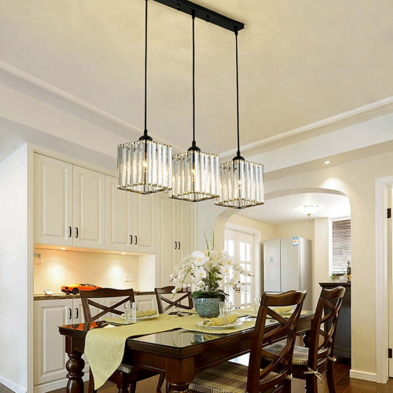 Maruvo Pendant Light Modern Cluster Cylinder Glass