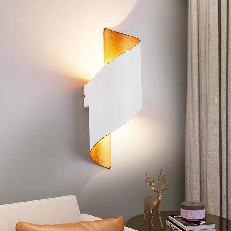Marqen Wall Lamp Modern Conch Shape Spiral Outdoor