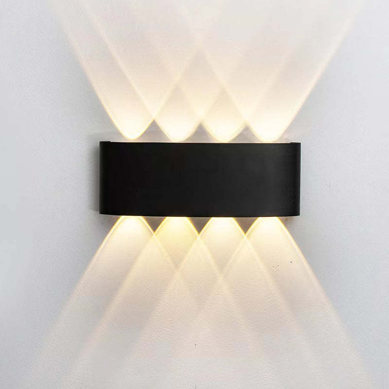 Nirex Wall Lamp Modern Rectangular Outdoor Water-wave