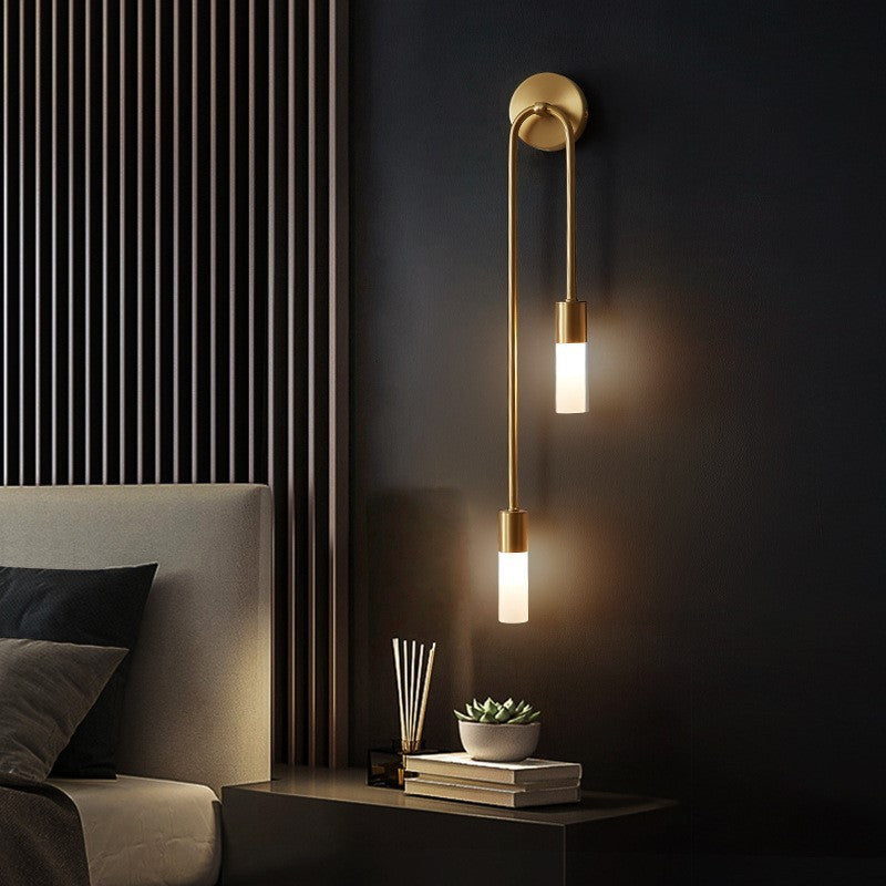 Nexor Modern Wall Sconce for Bedeside Gold 2 PCS