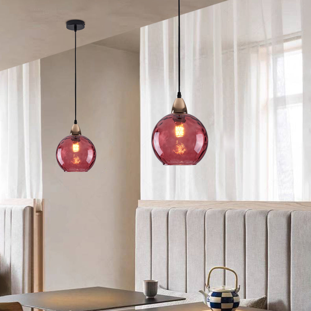 Avo Ripple Glass Pendant Lights