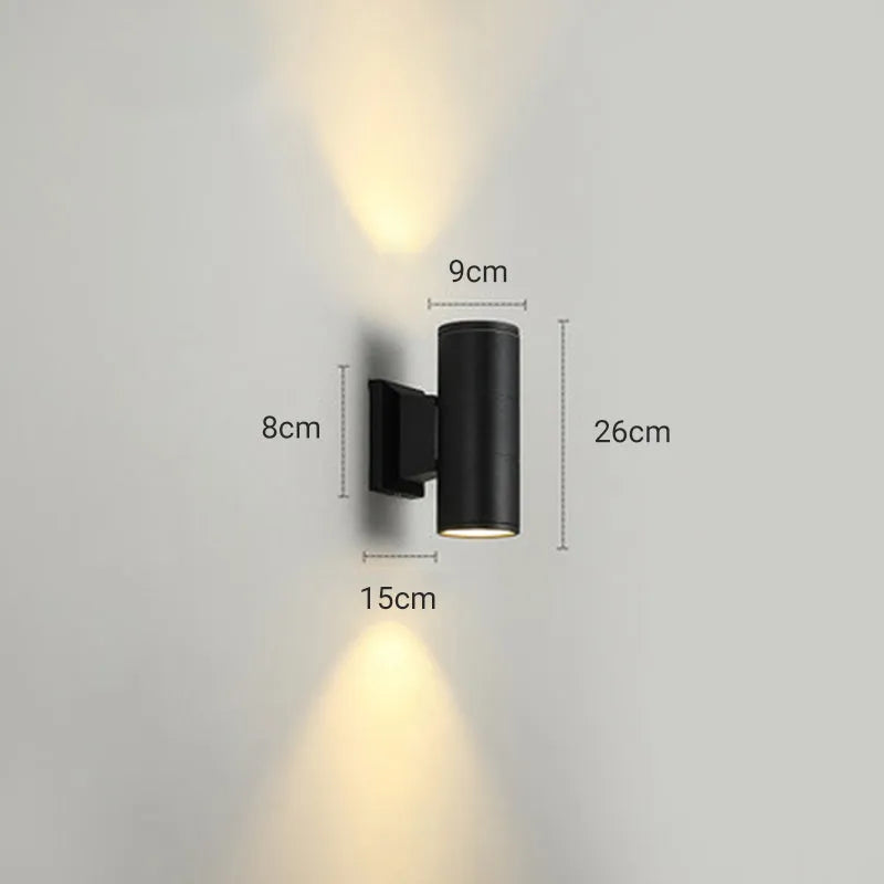 Kirema Wall Lamp Minimalist Double-headed Outdoor