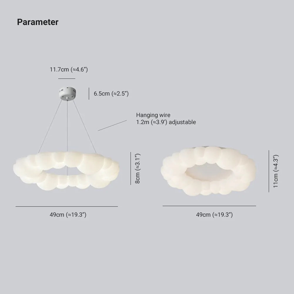 Keli Pendant & Ceiling Light Remote Control Dimmable