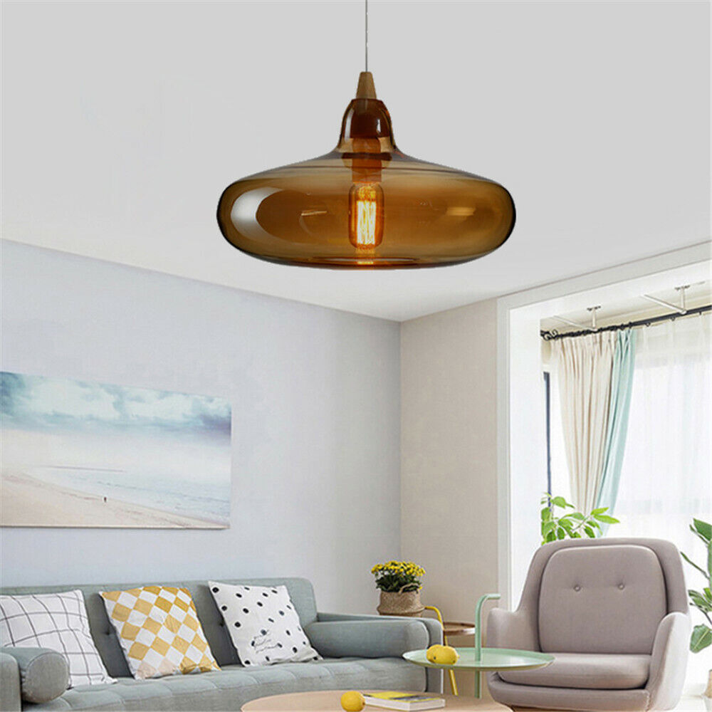 Sorvex Pendant Light Amber Glass